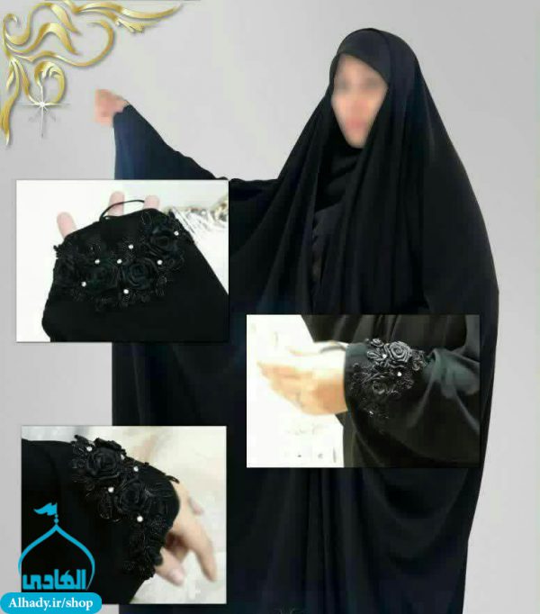 چادر مدل عربی گلدوزی شده
