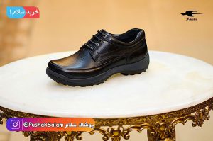 خرید کفش مردانه چرم طبی تبریز مدل موناکو فرزین کد 7612